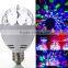 LED Crystal Rotating Bulb Lamp / Christmas Party Stage Light / led mini light bulb lamp