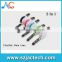 Colorful Micro USB Cable 2 in 1 Sync Data Charging USB Cable for iPhone 5 5s 6 plus Samsung