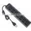 New 7 Ports USB2.0 Hub with On/Off Switch+ good for promotion gift