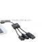 Hot sell 3 in 1 Micro USB OTG Hub Host Cable Adapter with Power Charging for Android Phone&tablet