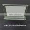 2 Sided Clear Acrylic Paper Holder Desktop