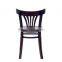 Country garden modern fabric hotel arm wooden teak dining table and chair