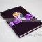 Unique wedding guest book with photo frame