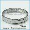 Valentine's Day Best Gift Silver Tungsten Wire Bangle Bracelet