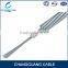 Long span stranded stainless steel tube aerial power fiber optic cable price opgw cable