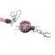 NECK RHINESTONE CRYSTAL LANYARD RETRACTABLE ID NAME BADGE REEL PHONE KEY HOLDER