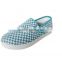 new fashion flat walking shoes, women's slip-on sneakers, weave upper casual shoes