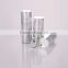 Beautiful design with a mirror acrylic bottle, airless pump bottle for cosmetic packaging