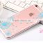 2016 New designi phone6 cases and covers Tpu+pc the lace design with inner cystal for iphone 6/6s