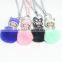 2015 wholesale fashion colorful fur little girl chain