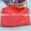 Special Antique Zipper Mini Cotton Fabric Pouch