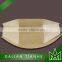 High quality mini wooden boat plate or tray