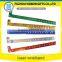 pure color kids vinyl band laser pvc wristband for party