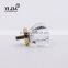 1 2/7 inch clear flower cabinet door crystal pull