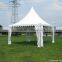 white wedding outdoor high peak pavilion pagoda tent 6x6m decorated tent