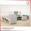 Best product customized retail shop store shelf acrylic makeup cosmetic display stand with 3 tires drawers for cosmetic