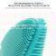 food grade silicone face exfoliator brush