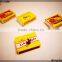 Cardboard Matches with laminated packing with colorful heads