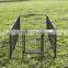 10x10x6 foot classic galvanized outdoor dog kennel