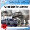 Hot sale 7/1 2.0mm astm a-475 galvanized steel wire strand