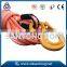 orange synthetic winch rope
