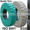 top quality brand new 5.00-8 18x7-8 16x5x10 1/2 forklift rubber white non marking solid tires