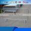 Professional direct custom logo activity used galvanized barrier/Crowd control stanchions