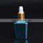 15ml UV gel colored essential oil bottle glass dropper bottle with child proof and tamper evident cap for e liquid