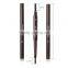 LX 2864 good quality and cheap price eyebrow pencil and eyeliner pencil with plastic tube