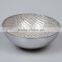 decorative silver fruit bowl enamel