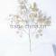 SJ071206 Landscaping decorative outdoor silk tree leave with UV protection