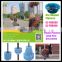 hanging square planter tray for lamp pole