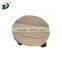 Wood sunoko with wheels convenient