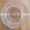 clear glass candle bowl cup