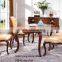 S8806 Master room office set furniture Big European corner bookcase American study room furniture s olid wood bookcase