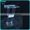 Contemporary Clear Acrylic Lectern & Podium With Storage Shelf teacher podium