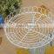 Handcraft factory metal storage basket fruit bowl