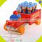 wholesale baby wooden carrier truck toy lovely kids wooden carrier truck toy children wooden carrier truck toy W04A168