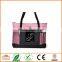 Custom Rhinestone Initial Tote Bag Green