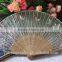 Japanese bamboo silk fan wholesale