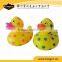 cute eco friendly EN 71 weight rubber floating duck