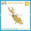 Most Popular Gold Plated Crystal Necklace With Owl Pendant Jewelry