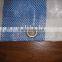 PE coated woven fabric with eyelets 150gsm