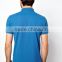 wholesale short sleeve blue 100%cotton polo shirt