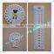 Knitting Accessory Plastic Round Knitting Needle Size Gauge Ruler