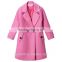 High quality cashmere wool wide sleeve woman coat