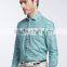 New Design Small Checked Blends Cotton Men Shirt SL0074