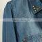 GZY cotton jeans long shirt jeans jacket sewing machine price jeans factory china2017
