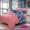 Jiangsu manufacturer made in china home textile grinding wool printing thicken bedclothes and four bedding sets EML-12-W1006