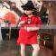 Wholesale Design Your Own Little Girls Plain Tall Hoodies